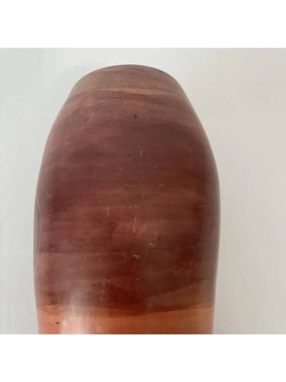 Hand Carved Soapstone Etched Giraffe Tree African Art Vase Made In Kenya